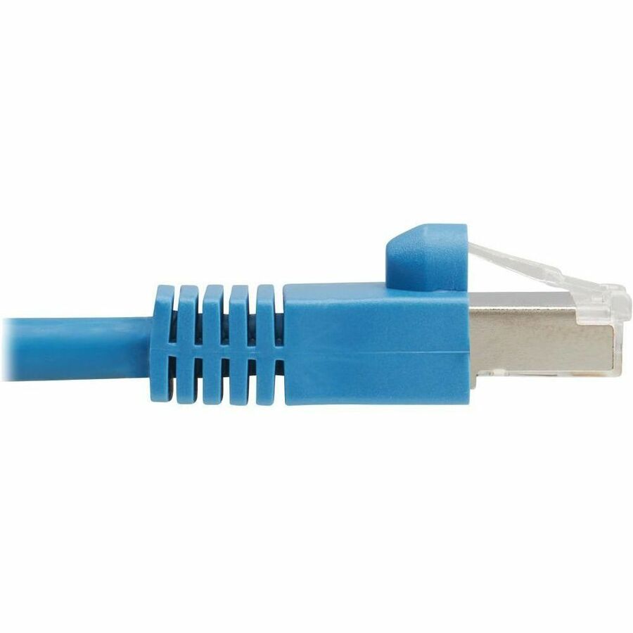 Câble Ethernet Tripp Lite by Eaton Cat8 40G SSTP sans accroc (RJ45 M/M), PoE, LSZH, bleu, 2 m (6,6 pi) N272L-F02M-BL