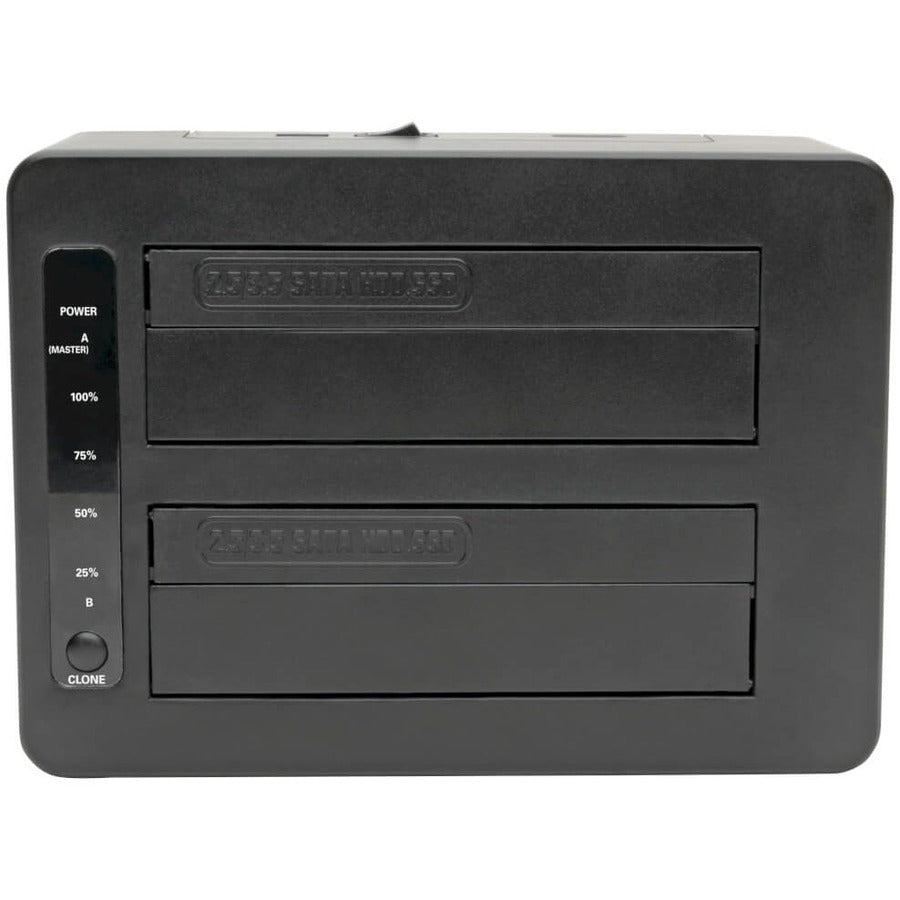 Tripp Lite by Eaton Quick Dock U439-002-CG2 Drive Dock - USB 3.1 Type C Host Interface - UASP Support External - Black U439-002-CG2