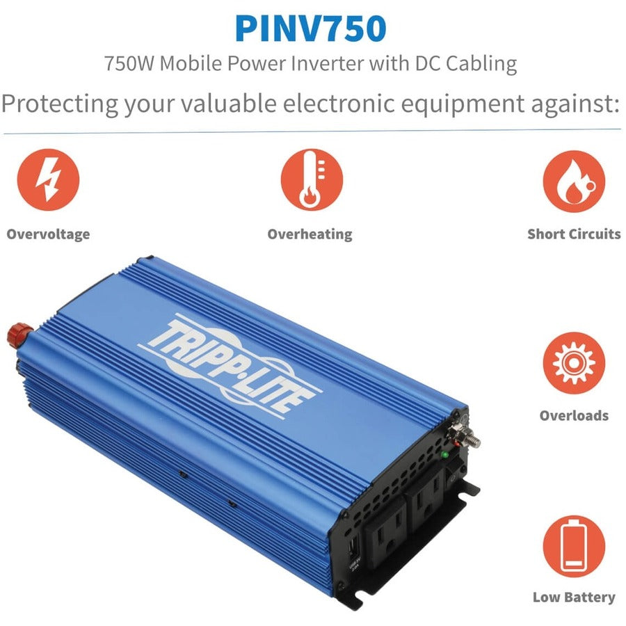 Tripp Lite by Eaton PINV750 Power Inverter PINV750