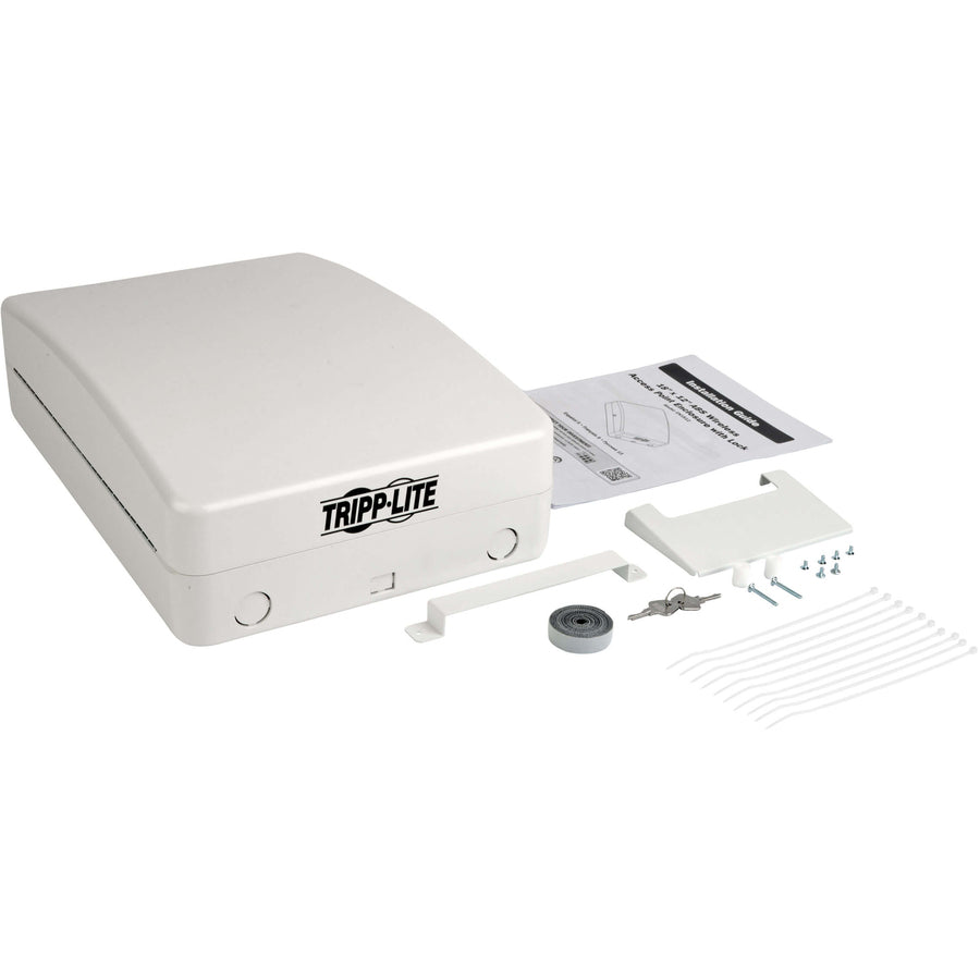 Tripp Lite by Eaton EN1812 Mounting Box for Wireless Access Point, Router, Modem - White EN1812