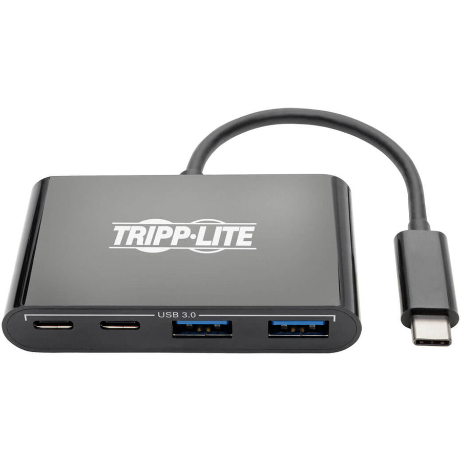 Tripp Lite by Eaton U460-004-2A2CB Hub portable USB 3.1 Gen 1 USB-C, noir U460-004-2A2CB