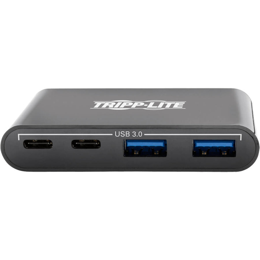 Tripp Lite by Eaton U460-004-2A2CB Hub portable USB 3.1 Gen 1 USB-C, noir U460-004-2A2CB