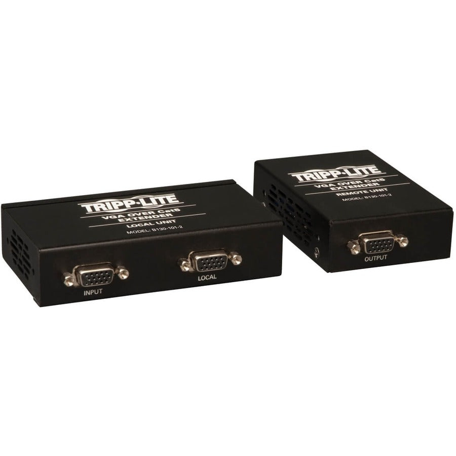 Kit d'extension Tripp Lite by Eaton VGA sur Cat5 (émetteur + récepteur) B130-101-2