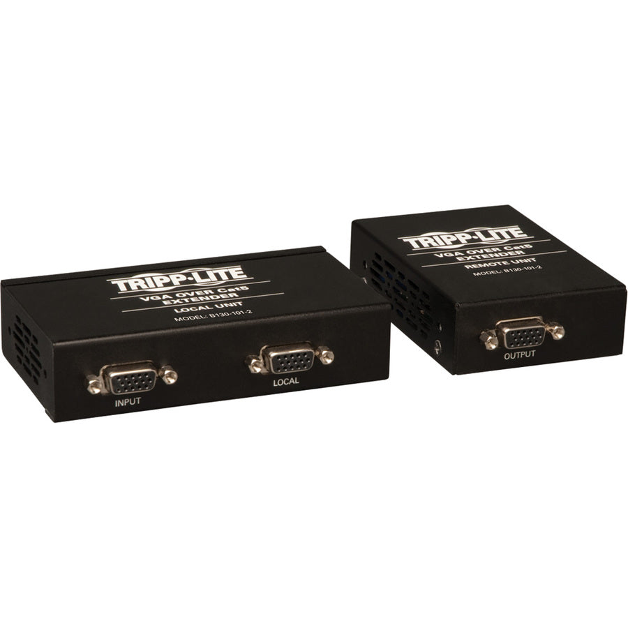 Kit d'extension Tripp Lite by Eaton VGA sur Cat5 (émetteur + récepteur) B130-101-2