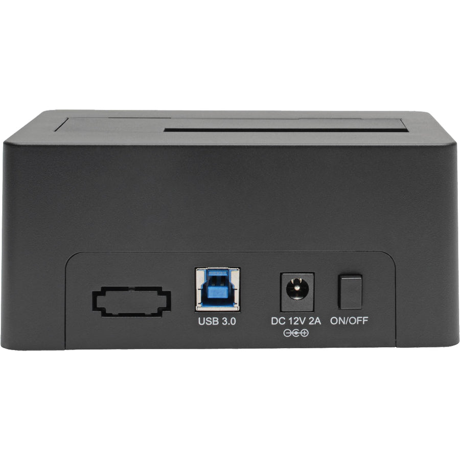 Tripp Lite by Eaton Quick Dock U339-000 Drive Dock - USB 3.0 Host Interface External - Black U339-000