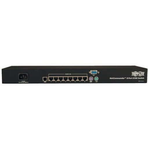 Tripp Lite B072-008-1 8-Port NetCommander Cat5 KVM Switch TAA Compliant - Steel Housing B072-008-1