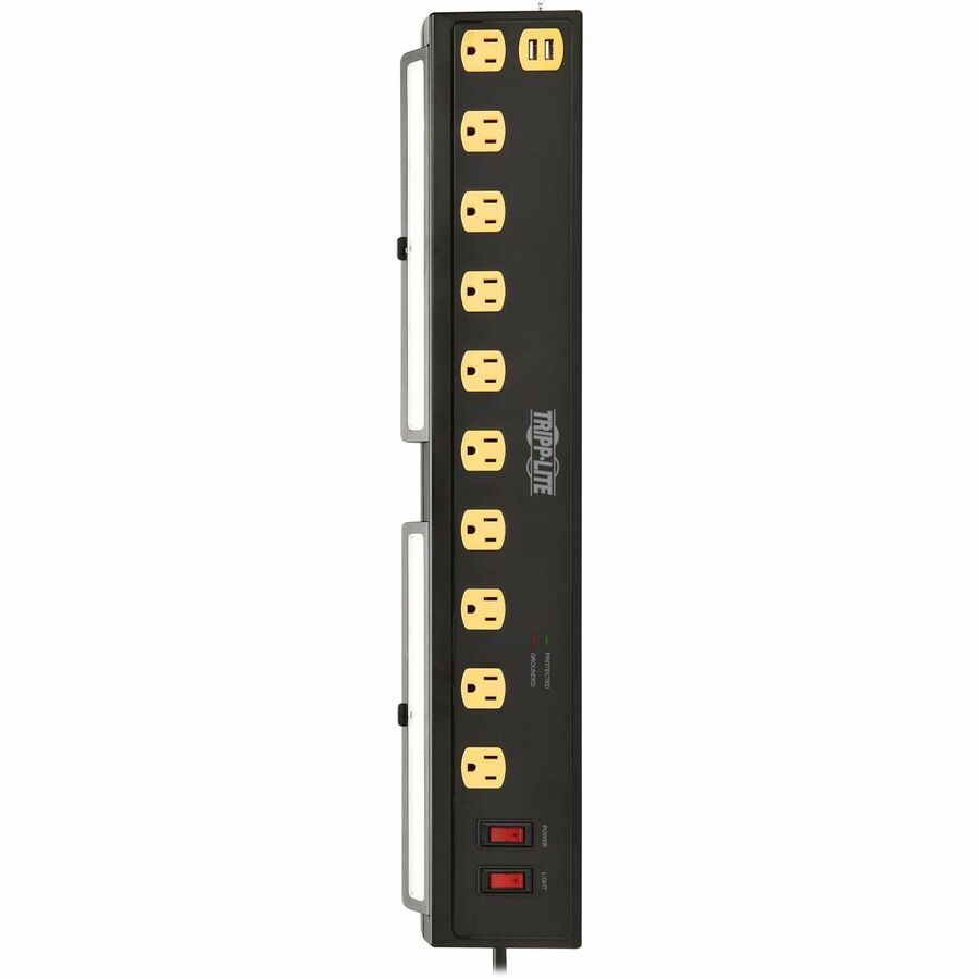 Tripp Lite par Eaton Protégez-le ! TLP1010USB Suppresseur/protecteur de surtension à 10 prises TLP1010USB