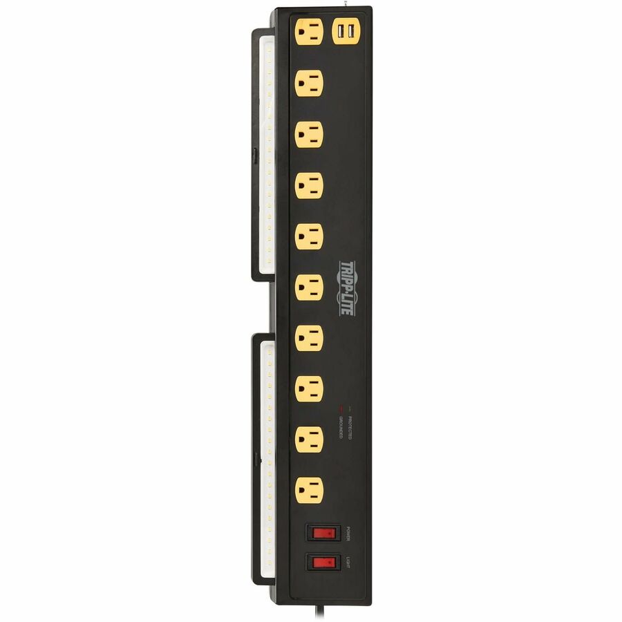 Tripp Lite par Eaton Protégez-le ! TLP1010USB Suppresseur/protecteur de surtension à 10 prises TLP1010USB