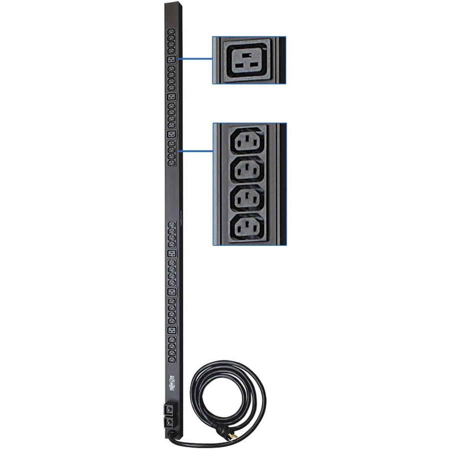 Tripp Lite PDUV30HV PDU Basic 208V - 240V 30A 38 Outlet PDUV30HV