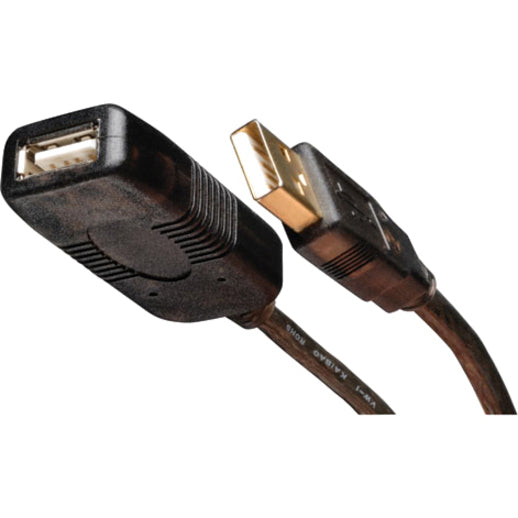 Câble répéteur d'extension actif USB 2.0 Tripp Lite by Eaton (AA M/F), 20 M (65 pieds) U026-20M