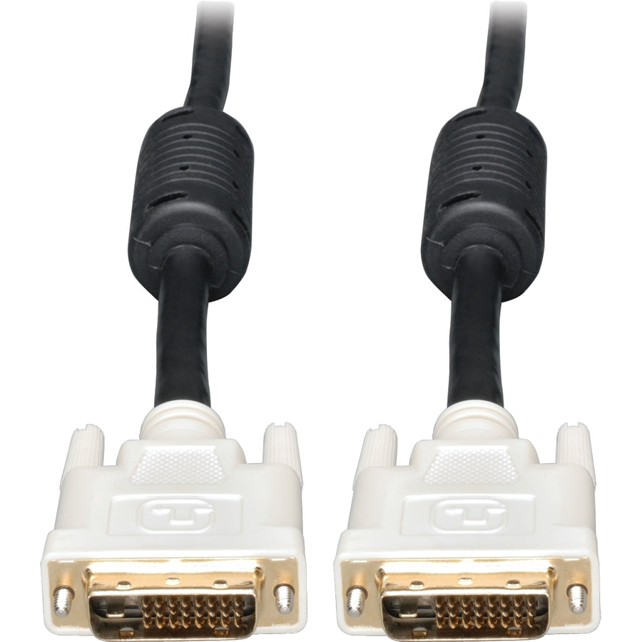 Câble de moniteur numérique TMDS Tripp Lite 1 pi DVI Dual Link DVI-D M/M 1' P560-001