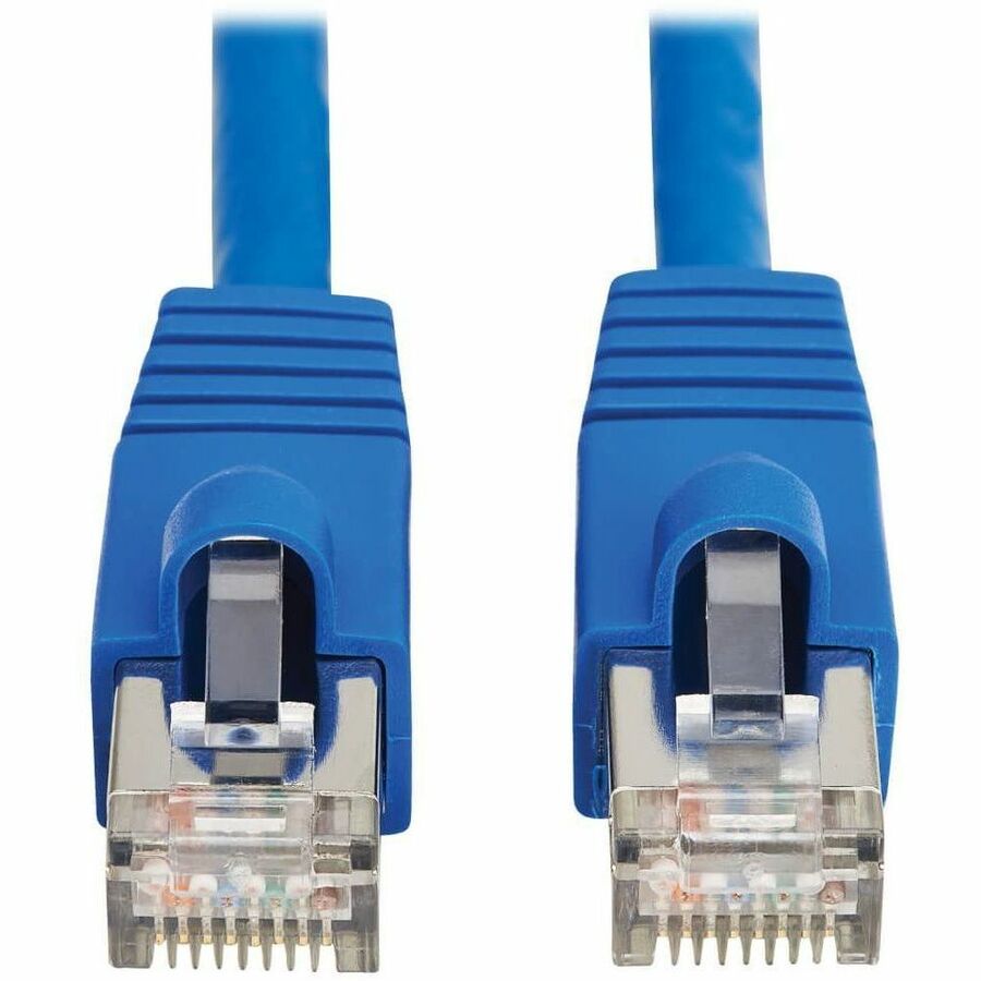 Tripp Lite by Eaton Cat8 40G Snagless SSTP Ethernet Cable (RJ45 M/M), PoE, Blue, 2 ft. (0.6 m) N272-F02-BL