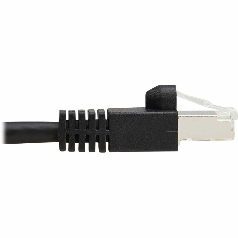 Câble Ethernet Tripp Lite by Eaton Cat8 40G SSTP sans accroc (RJ45 M/M), PoE, noir, 5 pi (1,5 m) N272-F05-BK