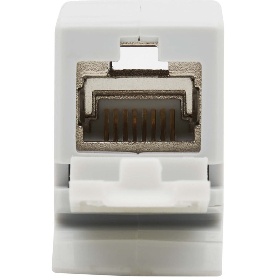 Tripp Lite by Eaton Cat6a Coupleur encliquetable blindé montable sur rail DIN (RJ45 F/F), TAA N235-D01-SH-6A