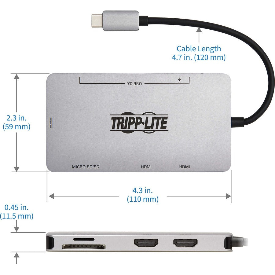 Station d'accueil Tripp Lite par Eaton U442-DOCK8-GG U442-DOCK8-GG