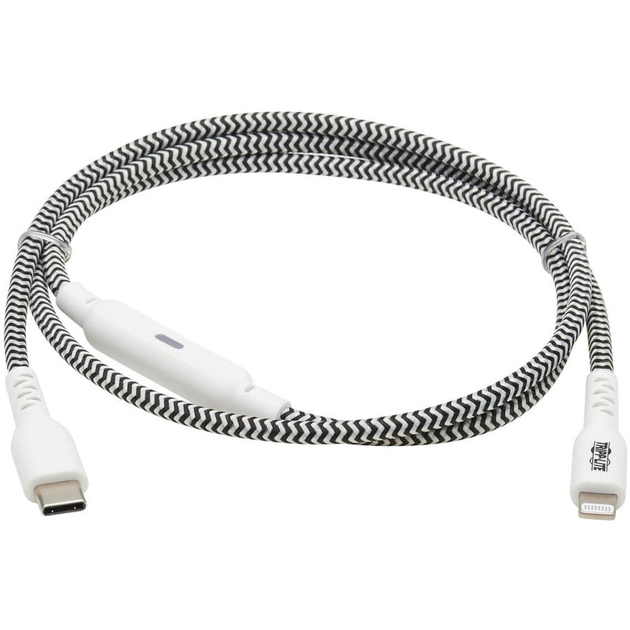 Tripp Lite by Eaton M102-003-HD-SL Lightning/USB-C Data Transfer Cable M102-003-HD-SL