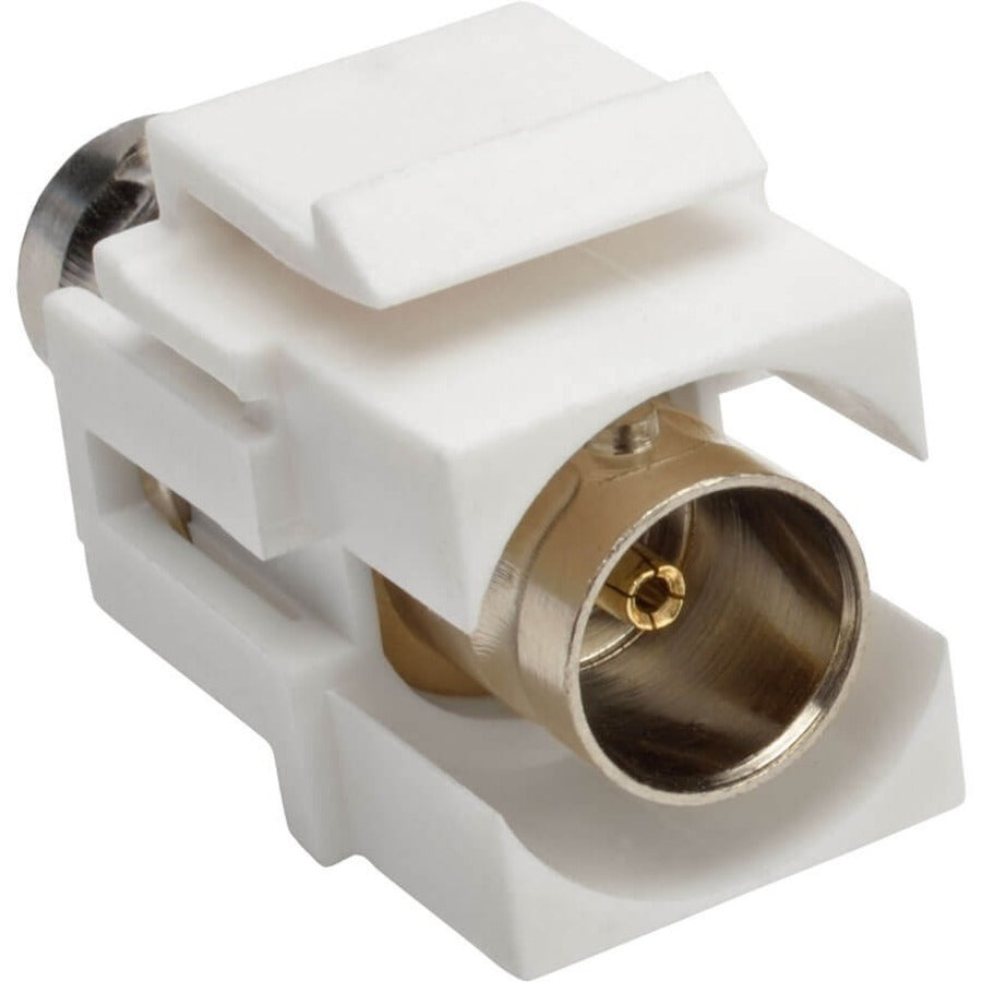 Tripp Lite by Eaton BNC All-in-One Keystone/Panel Mount Coupler (F/F), 75 Ohms A230-001-KP