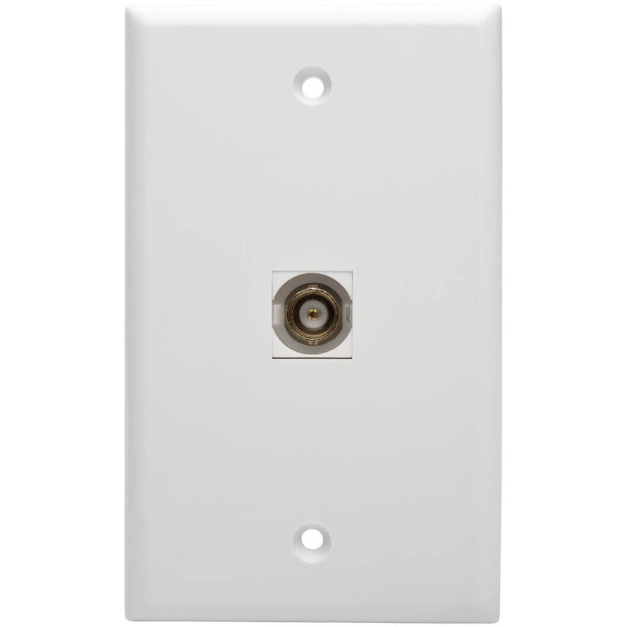 Tripp Lite by Eaton BNC All-in-One Keystone/Panel Mount Coupler (F/F), 75 Ohms A230-001-KP