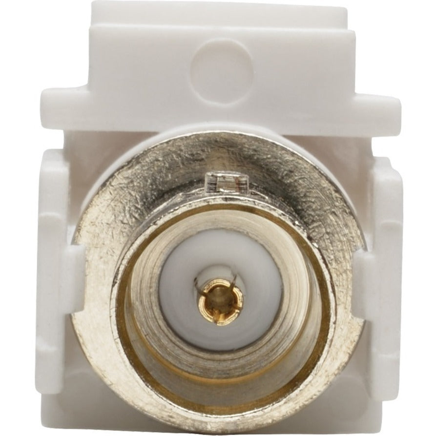 Tripp Lite by Eaton BNC All-in-One Keystone/Panel Mount Coupler (F/F), 75 Ohms A230-001-KP