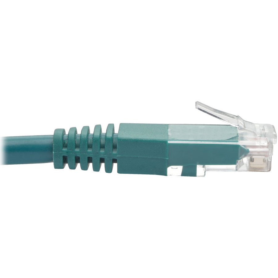 Tripp Lite by Eaton Cat6 Gigabit Molded Patch Cable (RJ45 M/M), Green, 25 ft N200-025-GN