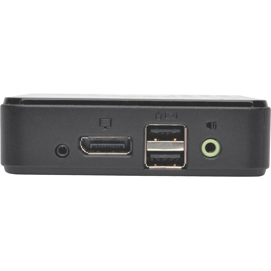 Tripp Lite by Eaton Commutateur KVM DisplayPort 1.2 à 2 ports avec audio, câbles et partage de périphériques USB B004-DP2UA2-K