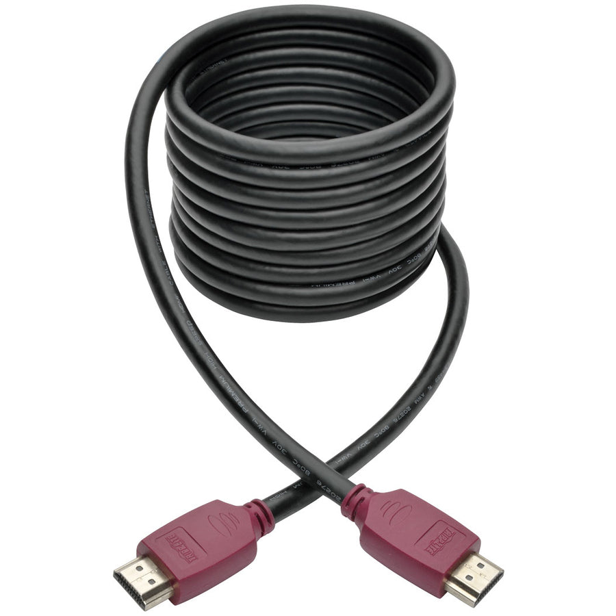 Tripp Lite by Eaton P569-010-CERT Câble HDMI haute vitesse haut de gamme avec Ethernet (M/M), 10 pieds P569-010-CERT