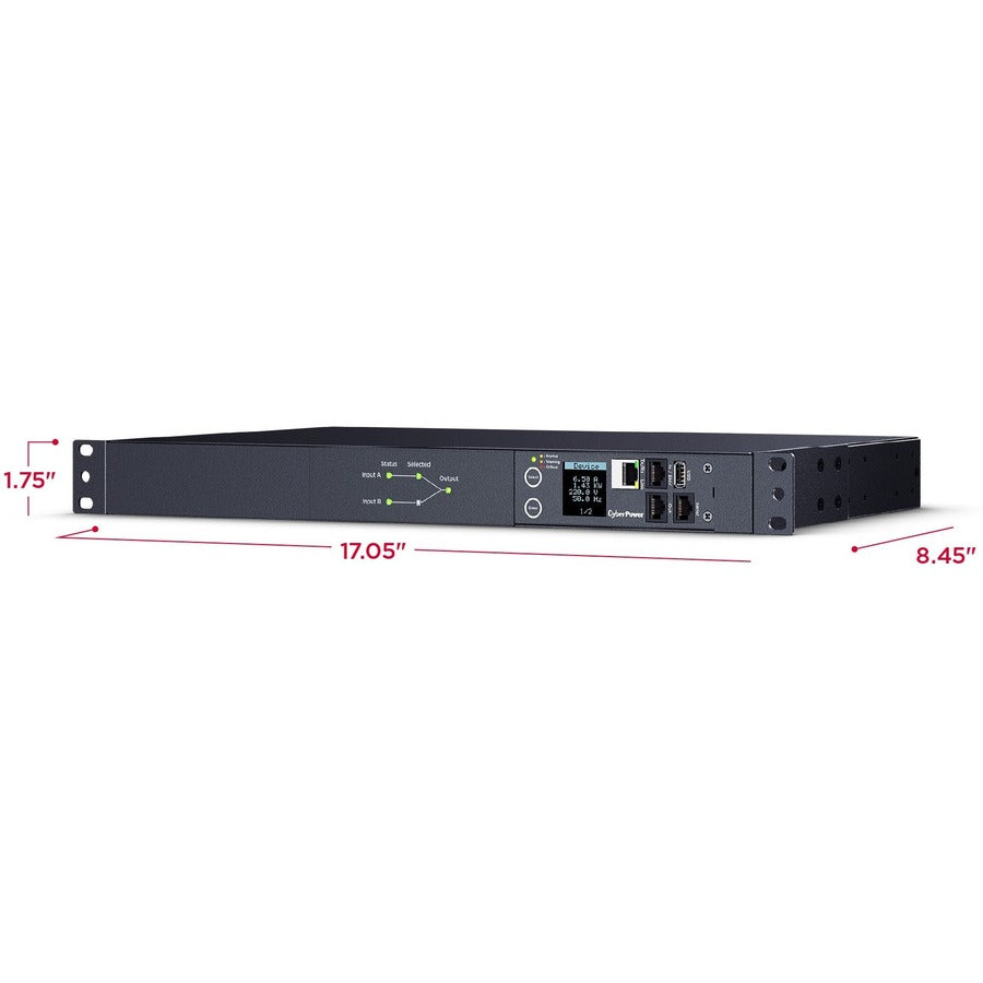 PDU ATS commuté CyberPower PDU44004 PDU 12 prises PDU44004