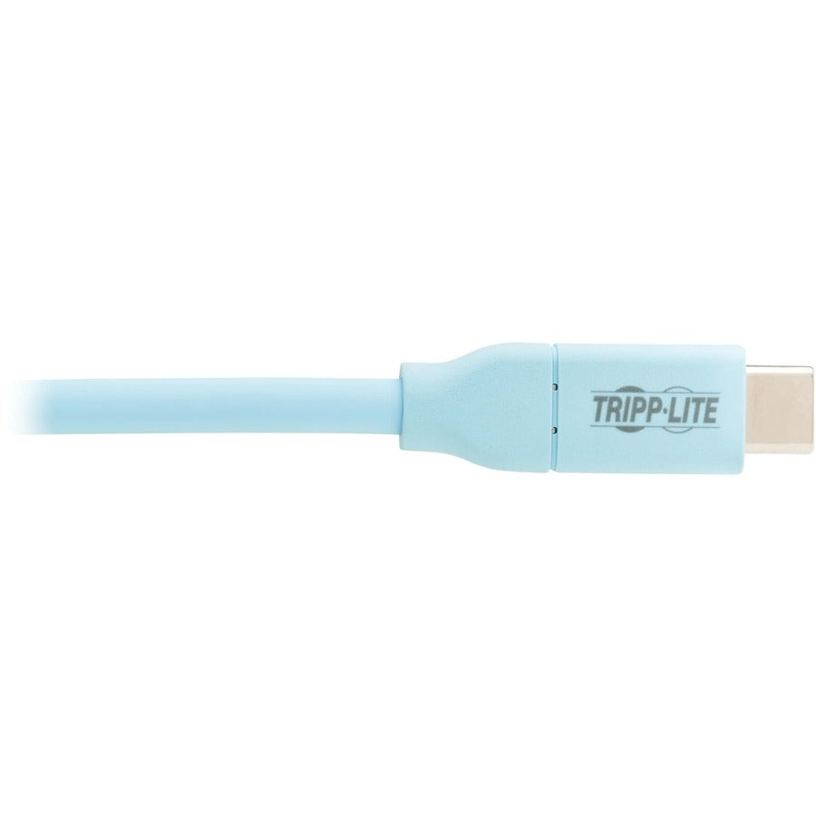 Tripp Lite by Eaton U040AB-006CS5LB USB-C to USB-C Cable (M/M), Light Blue, 6 ft. (1.8 m) U040AB-006CS5LB