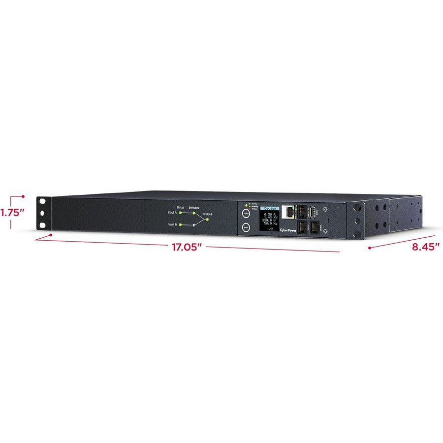 PDU ATS commuté CyberPower PDU44005 PDU 10 prises PDU44005