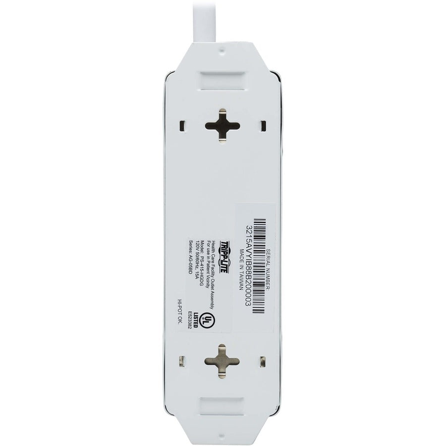 Tripp Lite by Eaton Safe-IT PS-415-HGDG 4-Outlets Power Strip PS-415-HGDG