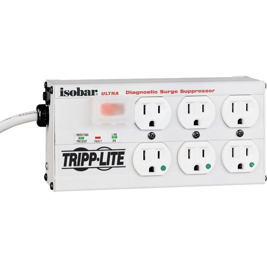 Tripp Lite Isobar 6 prises 120 V Suppresseur de surtension ISOBAR6ULTRAHG