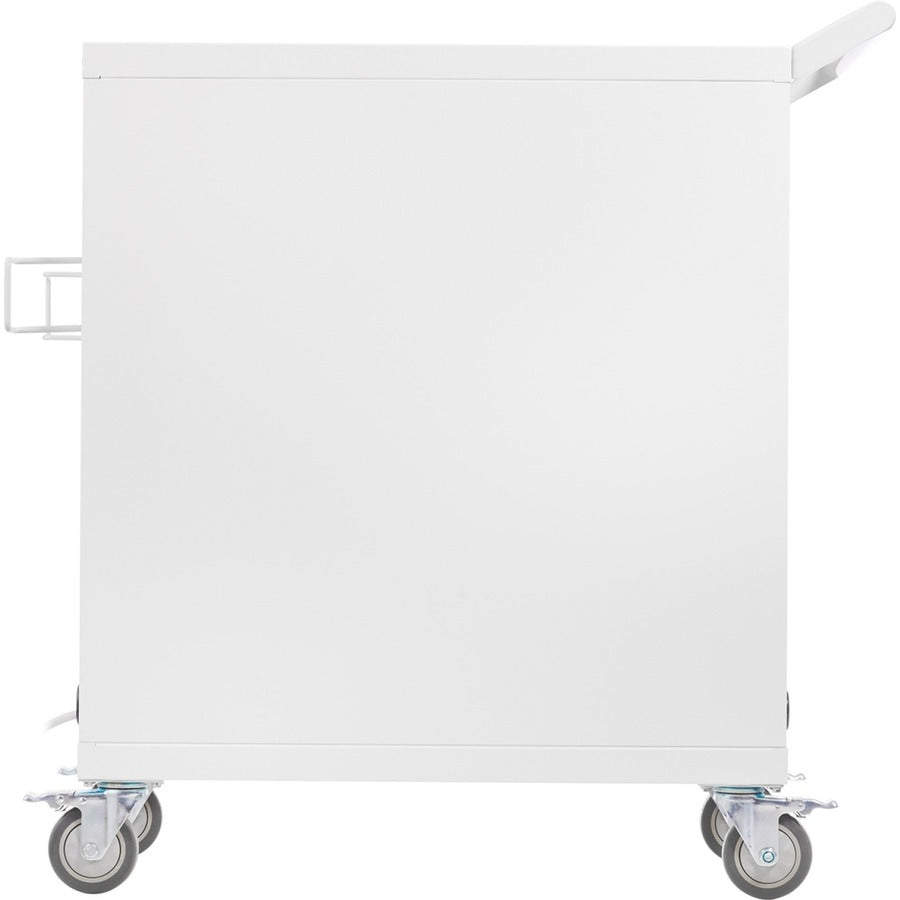 Tripp Lite by Eaton CSC32USBWHG Hospital-Grade 32-Device UV Charging Cart, White CSC32USBWHG