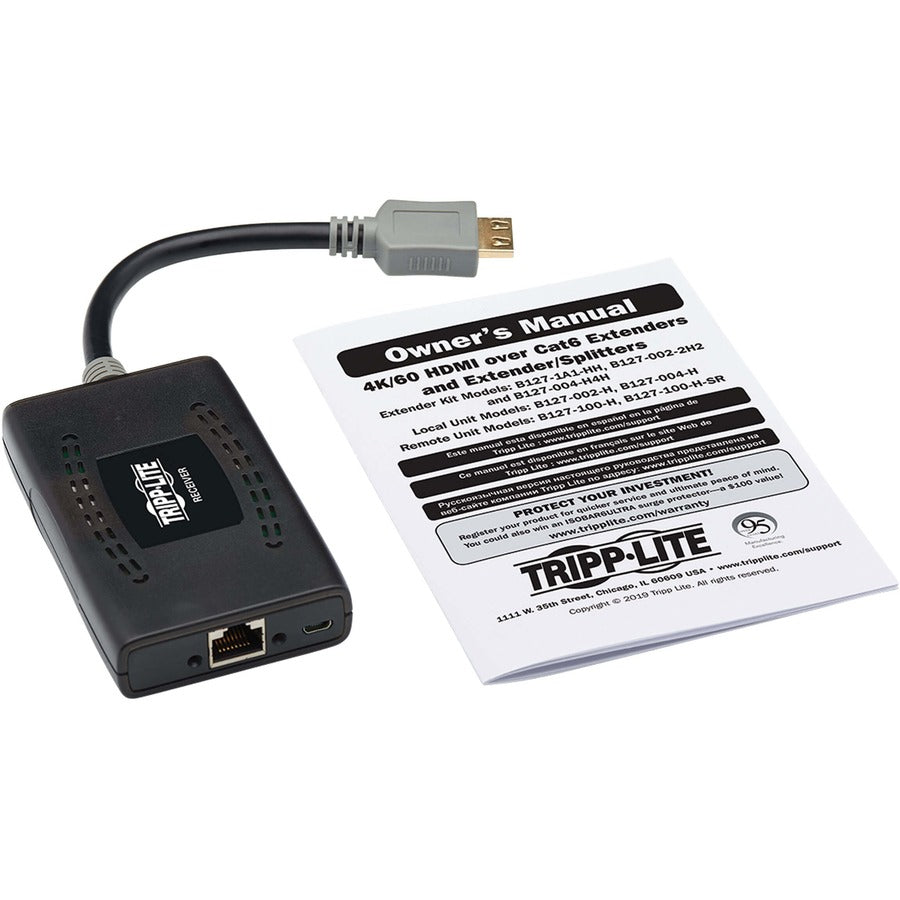 Tripp Lite by Eaton B127P-100-H-SR HDMI over Cat6 Passive Remote Receiver B127P-100-H-SR