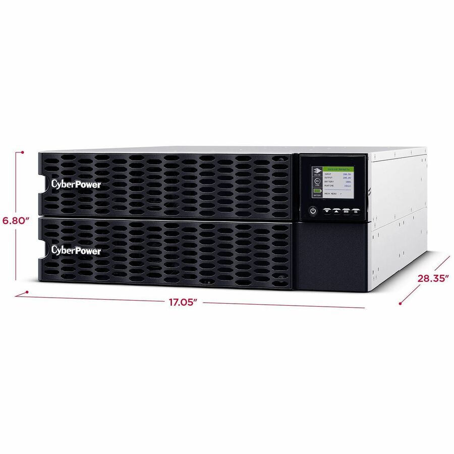 CyberPower Smart App Online 10000VA Rack/Tower UPS OL10KRTHD