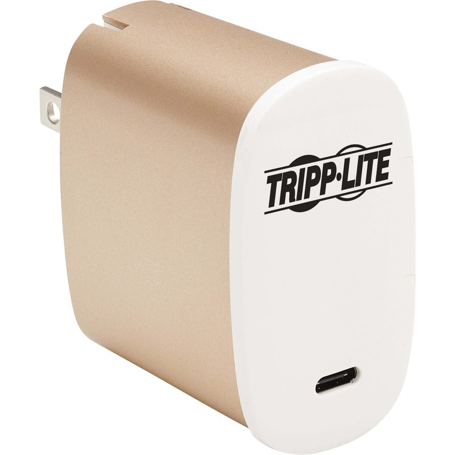 Tripp Lite by Eaton 50W Compact USB-C Wall Charger - GaN Technology, USB-C Power Delivery 3.0 U280-W01-50C1