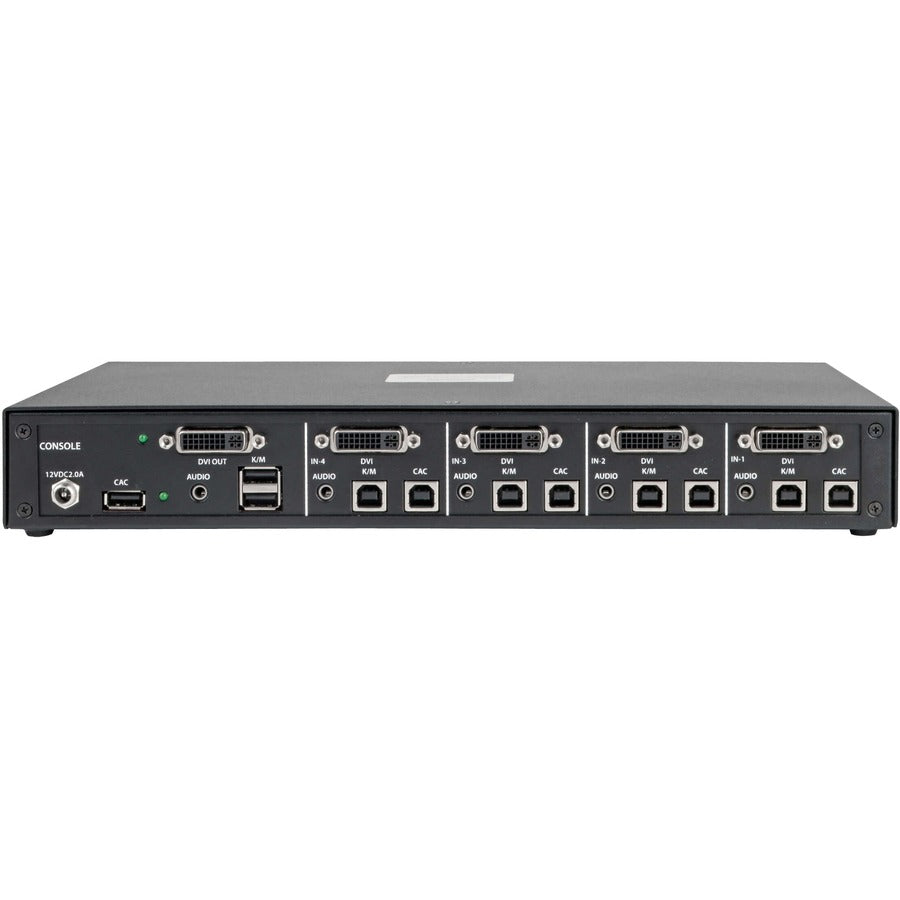 Tripp Lite by Eaton B002-DV1AC4 Commutateur KVM DVI-I 4 ports certifié NIAP PP3.0 B002-DV1AC4