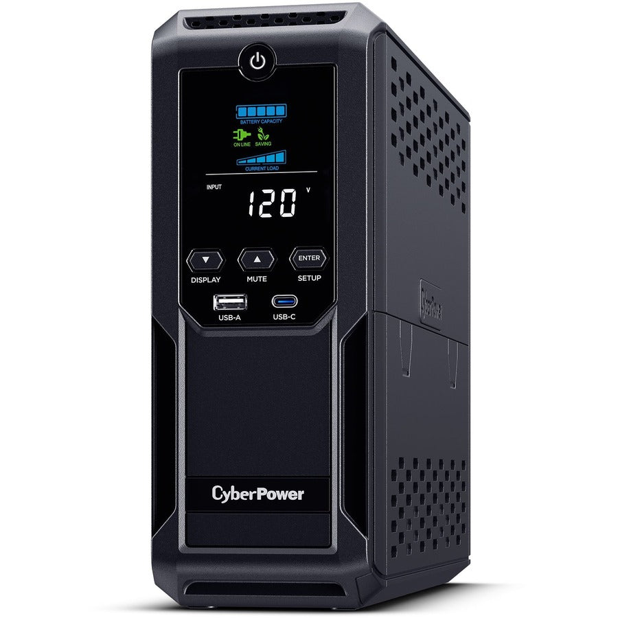 CyberPower Intelligent LCD BRG1500AVRLD2 1500VA Mini-tower UPS BRG1500AVRLCD2