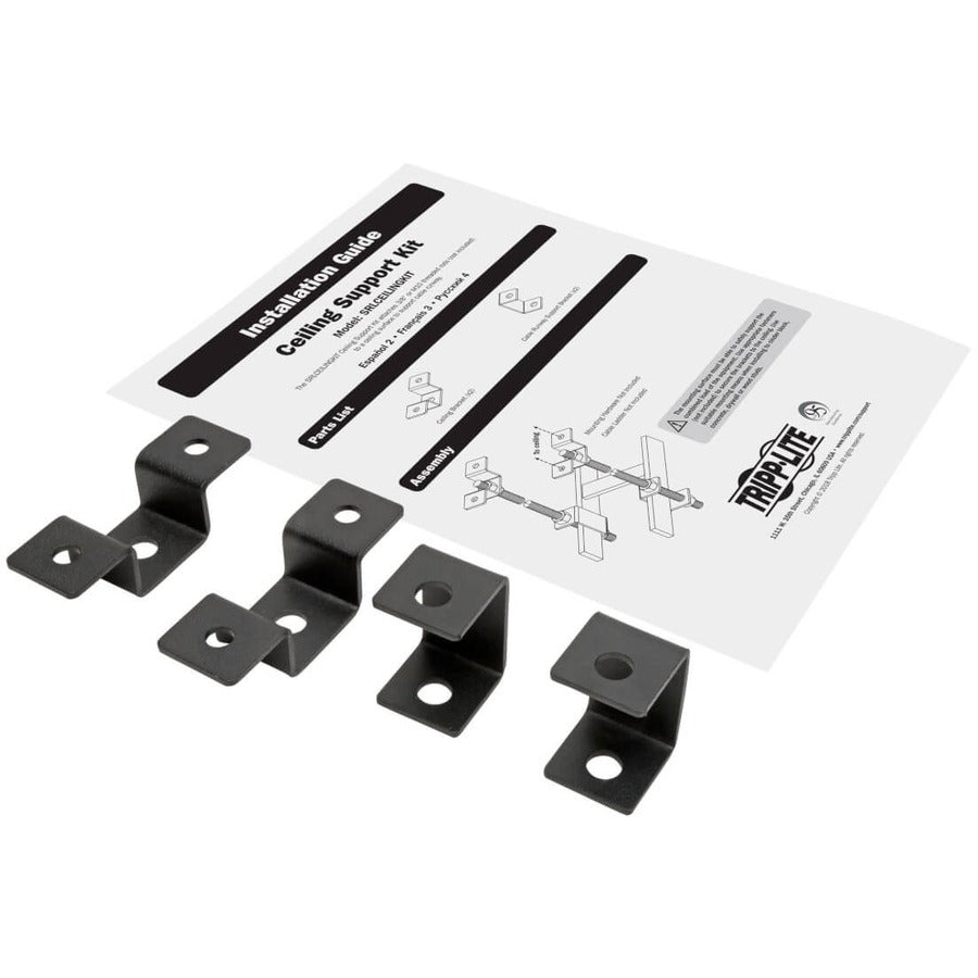 Tripp Lite by Eaton SRLCEILINGKIT Support de plafond pour échelle à câbles - Noir SRLCEILINGKIT