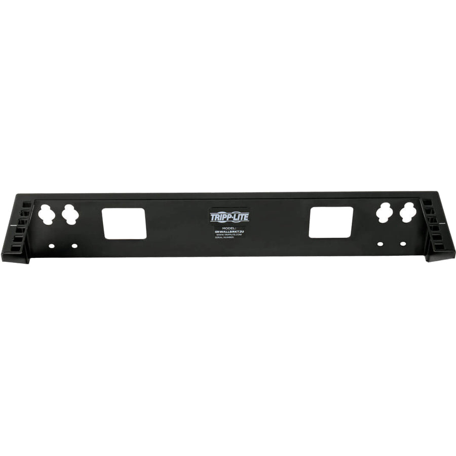 Tripp Lite by Eaton SmartRack SRWALLBRKT2U Mounting Bracket for Server, Network Switch, UPS - Black SRWALLBRKT2U