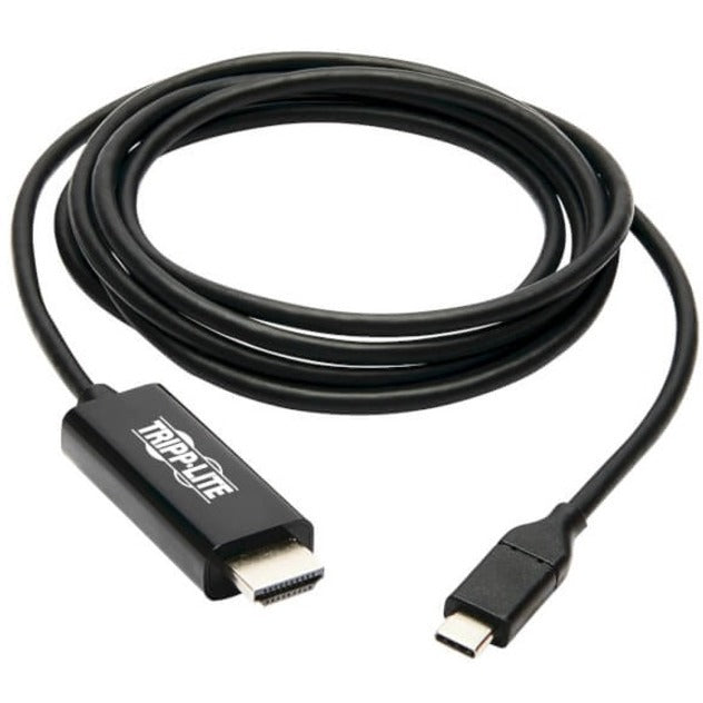 Tripp Lite by Eaton U444-006-H4K6BE USB-C to HDMI Adapter, M/M, Black, 6 ft. U444-006-H4K6BE