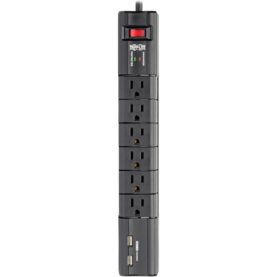 Tripp Lite by Eaton Protect It! TLP608RUSBB Surge Suppressor/Protector TLP608RUSBB