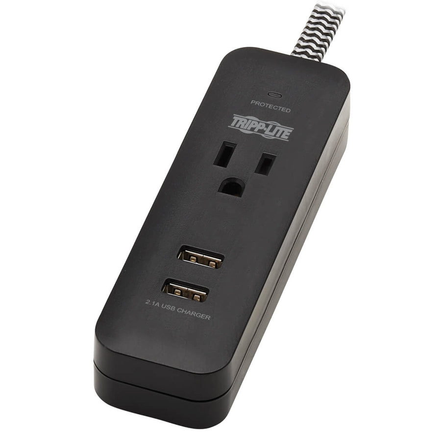 Tripp Lite by Eaton Protect It! TLP104USB 1-Outlet Surge Suppressor/Protector TLP104USB