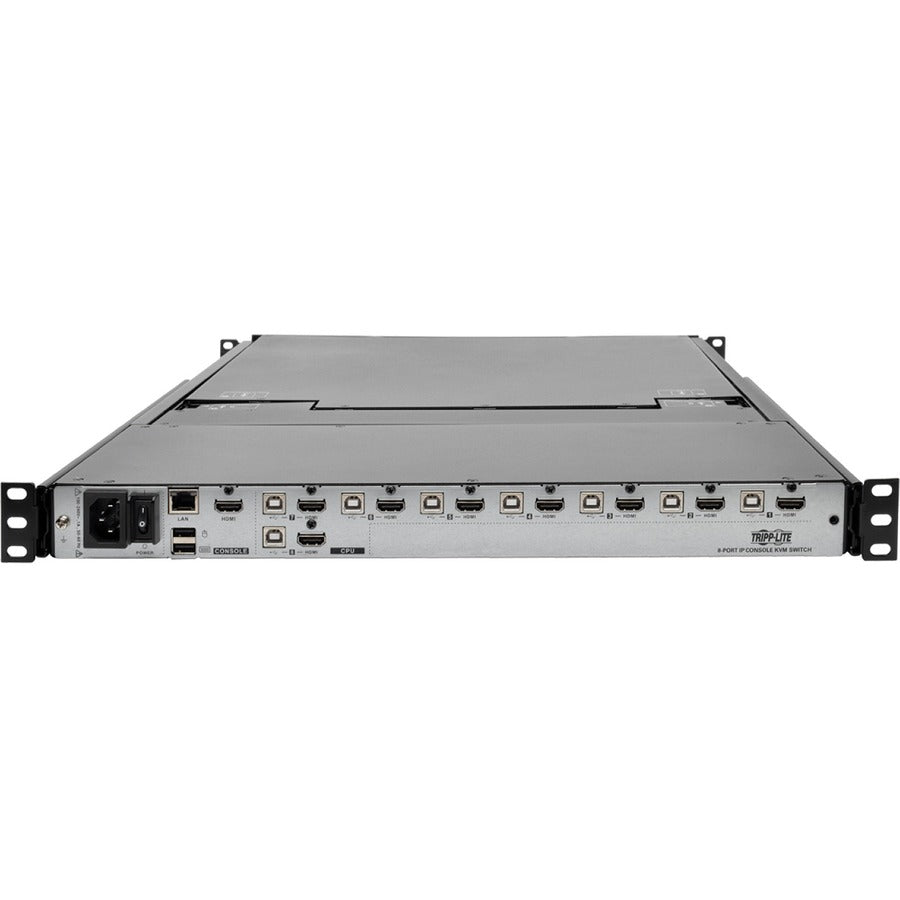 Tripp Lite par Eaton B030-008-17-IP NetDirector Console à montage en rack 8 ports 1U Commutateur KVM HDMI B030-008-17-IP