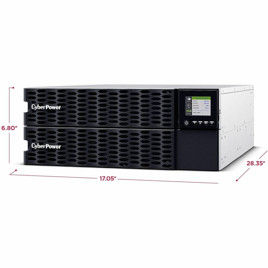 CyberPower Smart App Online 8000VA Rack/Tower UPS OL8KRTHD