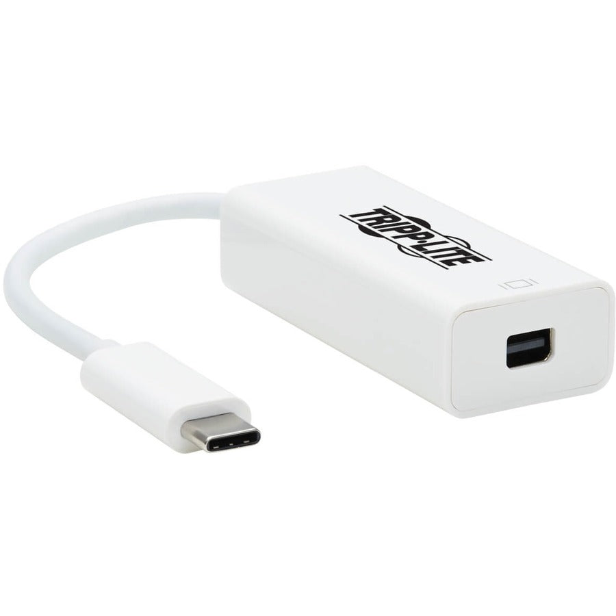 Tripp Lite by Eaton U444-06N-MDP8W Câble adaptateur USB-C vers Mini DisplayPort, M/F, blanc, 6 po U444-06N-MDP8W