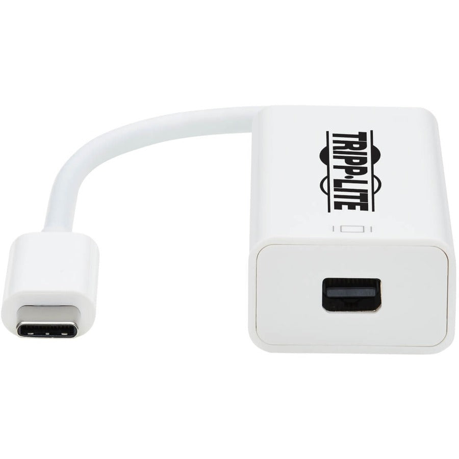 Tripp Lite by Eaton U444-06N-MDP8W Câble adaptateur USB-C vers Mini DisplayPort, M/F, blanc, 6 po U444-06N-MDP8W