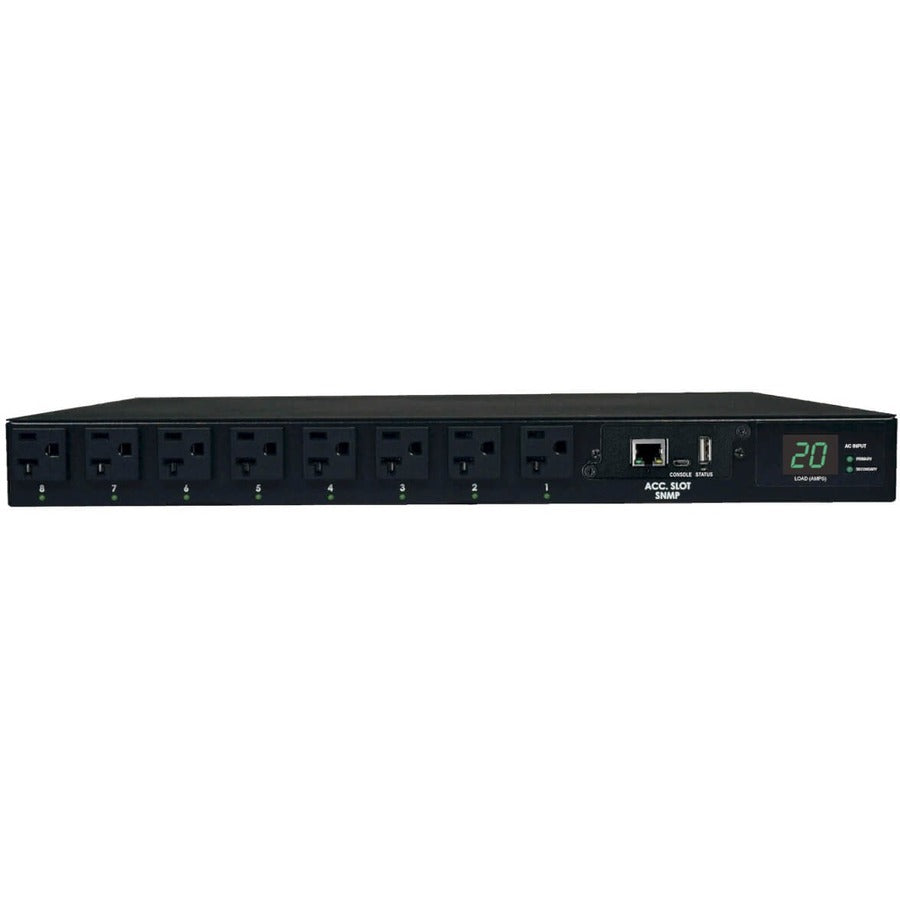 Tripp Lite PDUMH20ATNET PDU Switched ATS 120V 20A 16 Outlet PDUMH20ATNET