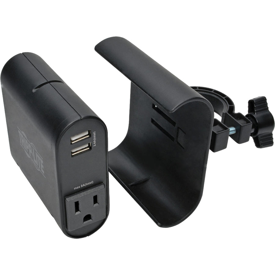 Tripp Lite by Eaton AC/USB Charging Clip for Display Mounts DMACUSB