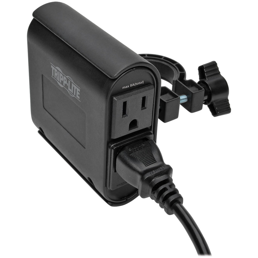 Tripp Lite by Eaton AC/USB Charging Clip for Display Mounts DMACUSB