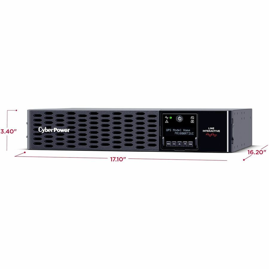 CyberPower Smart App Sinewave PR1000RT2UC Onduleur rack/tour 1 000 VA PR1000RT2UC